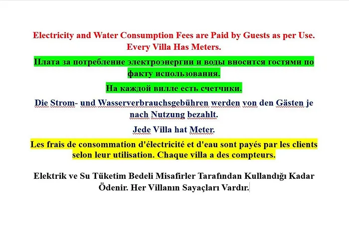 Villa Paradise Town Beltania Belek